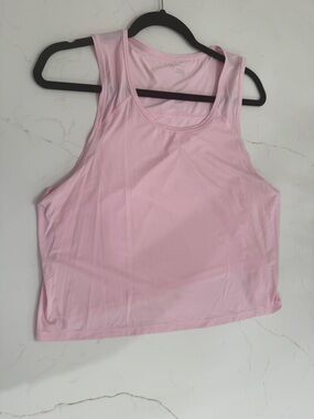 aerie Pale Pink Racerback Workout Tank